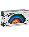 Jellystone Designs Gioco Impilabile - Over the Rainbow - Rainbow - Silicone Alimentare Giochi Montessoriani