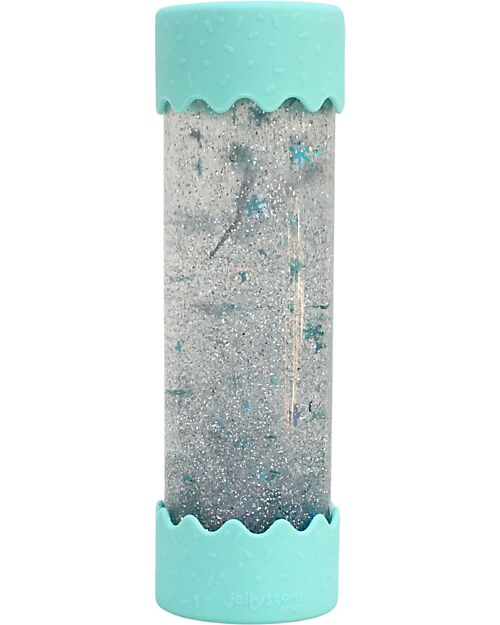 Jellystone Designs Gioco Sensoriale - Baby Calm Down Bottle - Soft Mint - con Glitter Giochi Sensoriali_