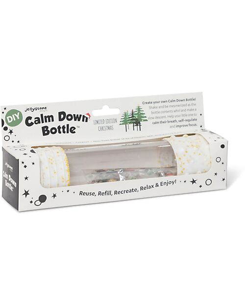 Jellystone Designs Gioco Sensoriale - DIY Calm Down Bottle - Special Edition Natale - dai 3 Anni Giochi Sensoriali_