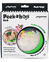 Jellystone Designs Gioco Sensoriale - Peekaboo Bag - Farm - Retro in Silicone Antiscivolo Giochi Sensoriali_