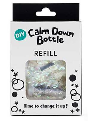 Jellystone Designs Refill per Bottiglia Calm Down DIY - Glow in the Dark Giochi Sensoriali_