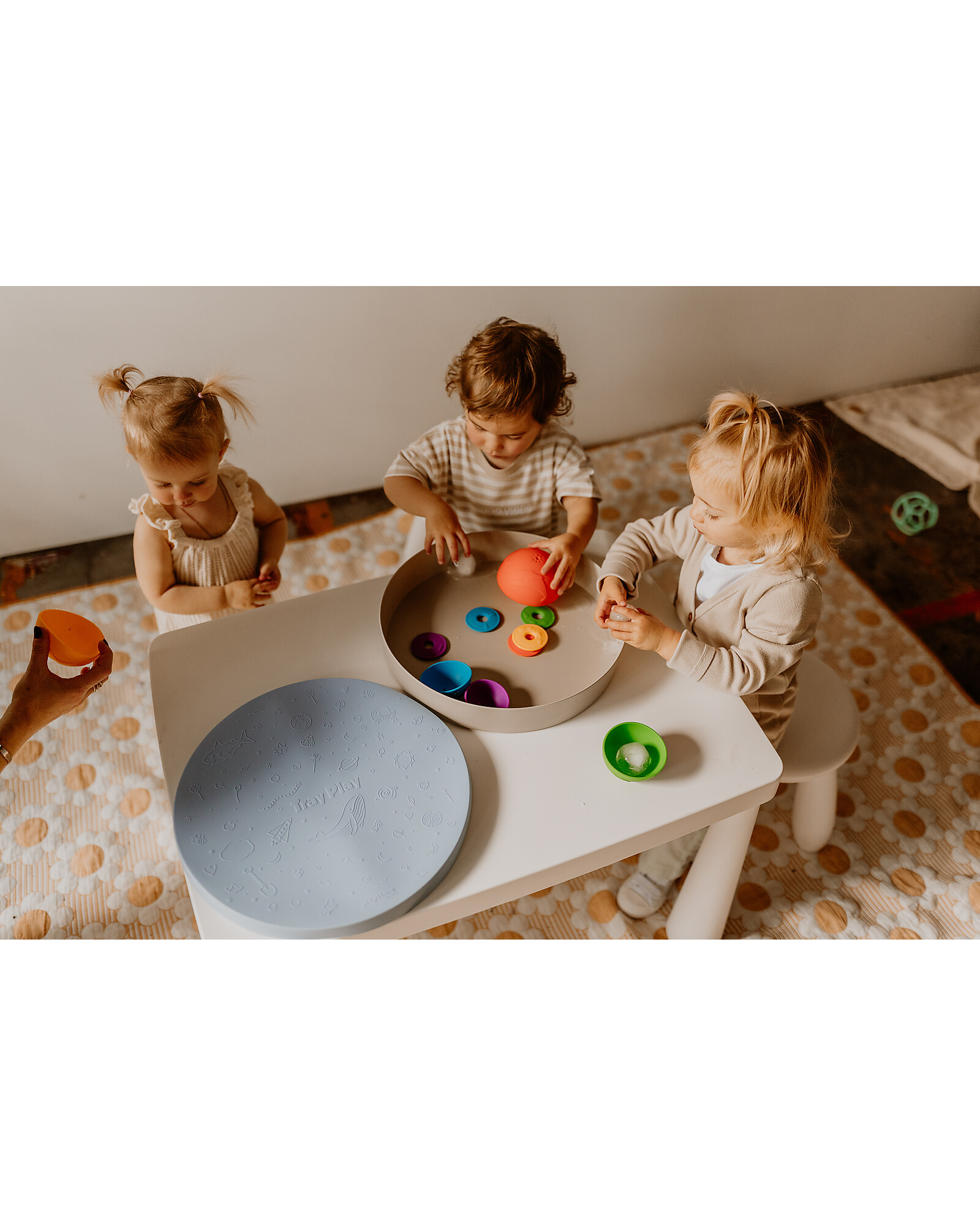 Percorso sensoriale naturale per bambini, pannello sensoriale per la