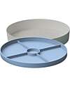 Jellystone Designs Vassoio Sensoriale 2 in 1 - Tray Play - Soft Blue - Fibra di Bambù e Melamina Giochi Sensoriali_