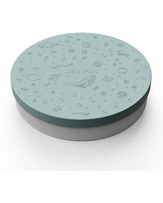 Jellystone Designs Vassoio Sensoriale 2 in 1 - Tray Play - Verde Salvia - Fibra di Bambù e Melamina Giochi Sensoriali_