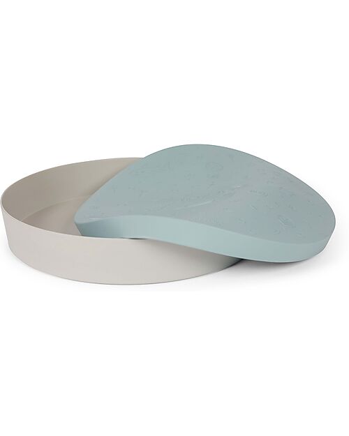 Jellystone Designs Vassoio Sensoriale 2 in 1 - Tray Play - Verde Salvia - Fibra di Bambù e Melamina Giochi Sensoriali_