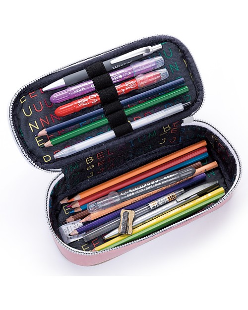 Jeune Premier Astuccio con Elastici - Ciligie - Materiale idro-repellente! Astucci per la Scuola