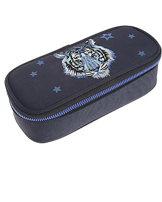 Jeune Premier Astuccio con Elastici - Tigre - Materiale idro-repellente! Astucci