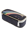 Jeune Premier Astuccio con Elastici - Unicorno Dorato - Materiale idro-repellente! Astucci per la Scuola