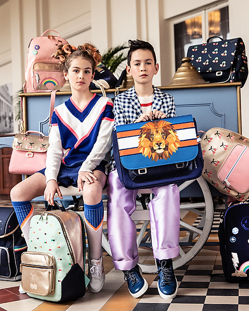 Jeune Premier Cartella It Bag Midi - Ciliegie Zaini Asilo