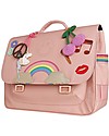 Jeune Premier Cartella It Bag Midi - Lady Gadget Rosa Zaini Asilo