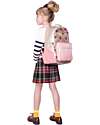 Jeune Premier Zaino Bobbie - Cherry Pompon - Rosa/Oro - Dettagli in Ecopelle Zaini Scuola