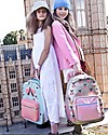 Jeune Premier Zaino Bobbie - Ciliegie Rosa/oro - Inserti in ecopelle! Zaini Asilo
