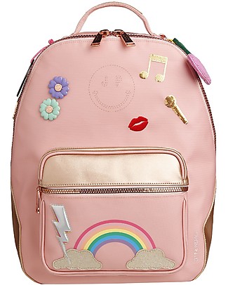 Jeune Premier Zaino Bobbie - Lady Gadget Rosa - Inserti in ecopelle! Zainetti