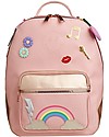 Jeune Premier Zaino Bobbie - Lady Gadget Rosa - Inserti in ecopelle! Zaini Asilo
