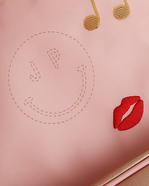 Jeune Premier Zaino Bobbie - Lady Gadget Rosa - Inserti in ecopelle! Zaini Asilo