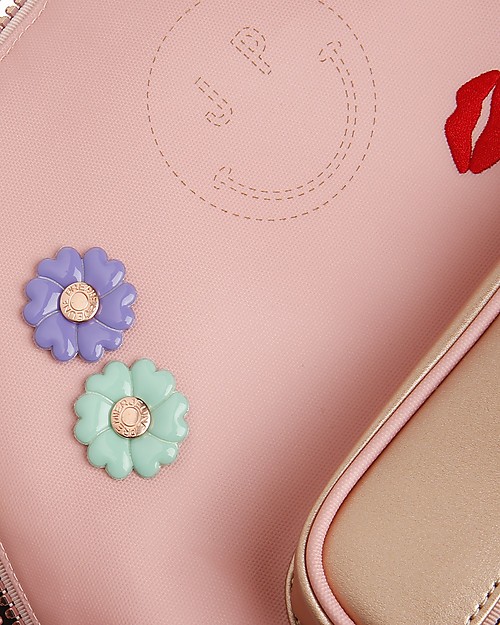 Jeune Premier Zaino Bobbie - Lady Gadget Rosa - Inserti in ecopelle! Zaini Asilo
