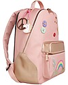 Jeune Premier Zaino Bobbie - Lady Gadget Rosa - Inserti in ecopelle! Zaini Asilo