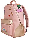 Jeune Premier Zaino Bobbie - Lady Gadget Rosa - Inserti in ecopelle! Zaini Asilo
