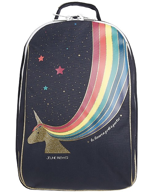 Jeune Premier Zaino James - Unicorno Dorato Zaini Asilo
