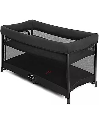 Joie Amigo 120 Travel Cot - Shale - Opens and Closes Easily Travel Cots