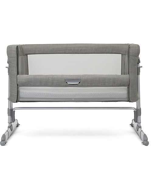 Joie Culla da Co-Sleeping Roomie Glide - Foggy Gray - Super Funzionale e con Funzione Dondolo! Culle Next To Me