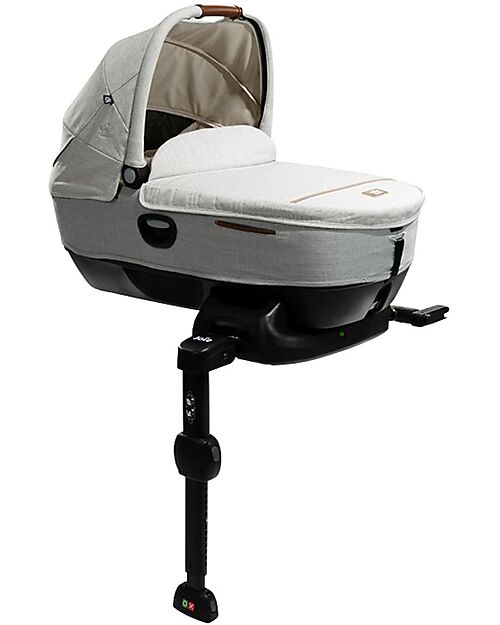 Joie  Navicella Calmi Oyster + I-Base Isofix Rotante Encore  Carrozzine e Navicelle