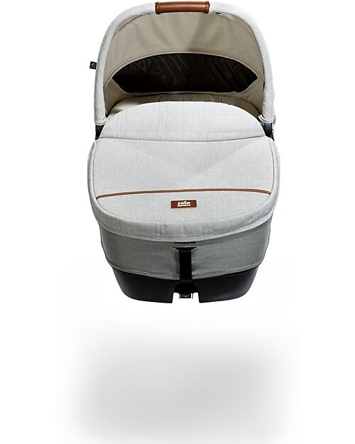 Joie  Navicella Calmi Oyster + I-Base Isofix Rotante Encore  Carrozzine e Navicelle