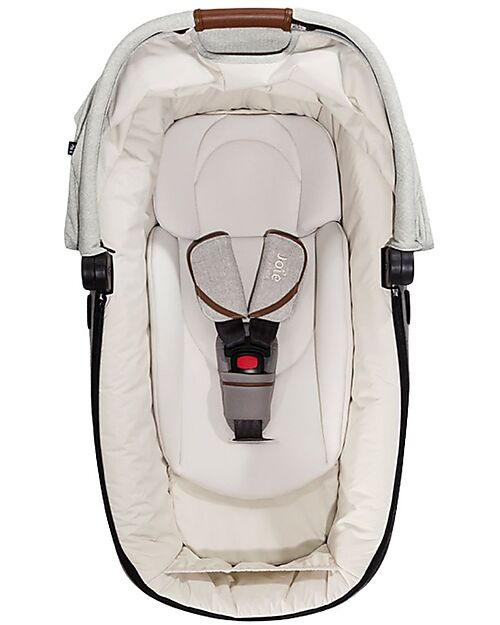 Joie  Navicella Calmi Oyster + I-Base Isofix Rotante Encore  Carrozzine e Navicelle