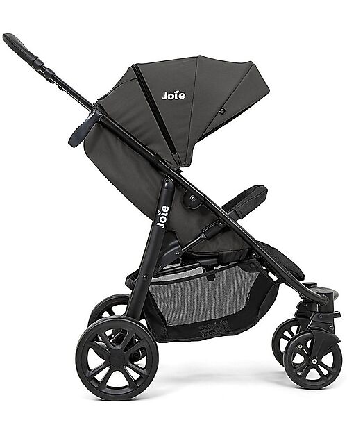 Joie OUTLET - Passeggino Litetrax 4 dlx - Coal - Chiusura Rapida e Compatta - Pezzo di Showroom Passeggini Classici