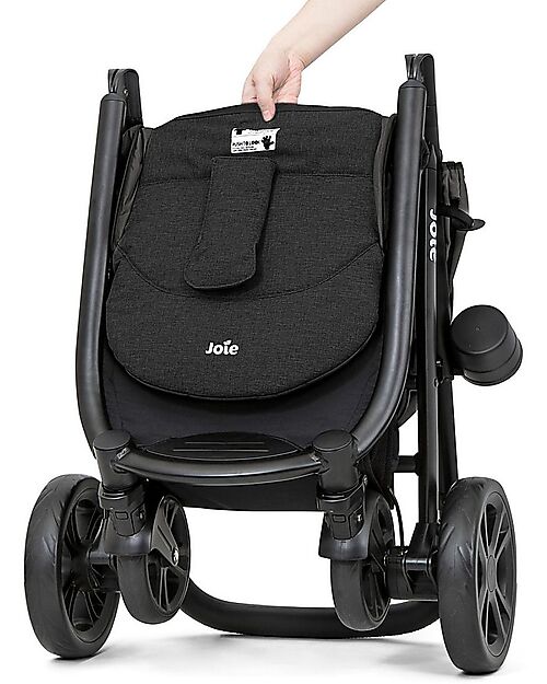 Joie OUTLET - Passeggino Litetrax 4 dlx - Coal - Chiusura Rapida e Compatta - Pezzo di Showroom Passeggini Classici