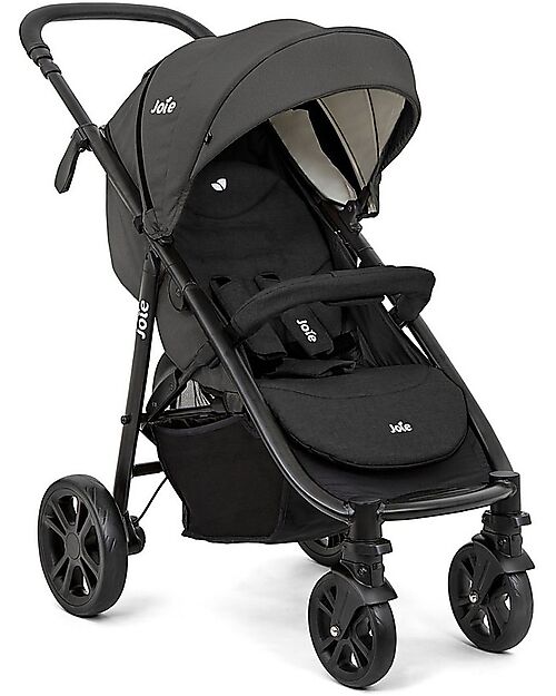 Joie OUTLET - Passeggino Litetrax 4 dlx - Coal - Chiusura Rapida e Compatta - Pezzo di Showroom Passeggini Classici