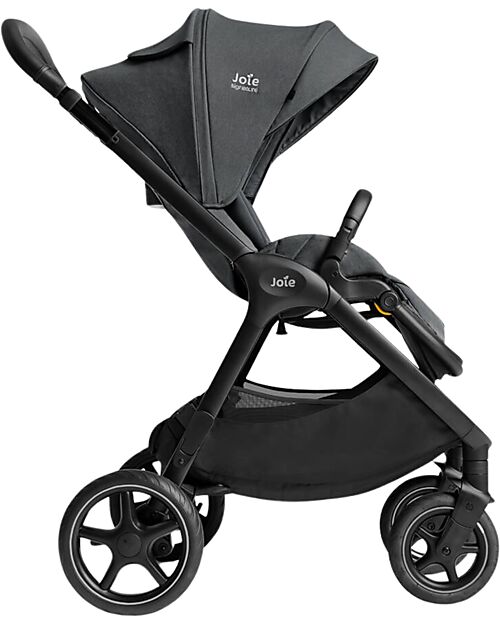 Joie Passeggino Finiti 4 in 1 - Ebony - Parapioggia e Adattatori Inclusi Passeggini Classici