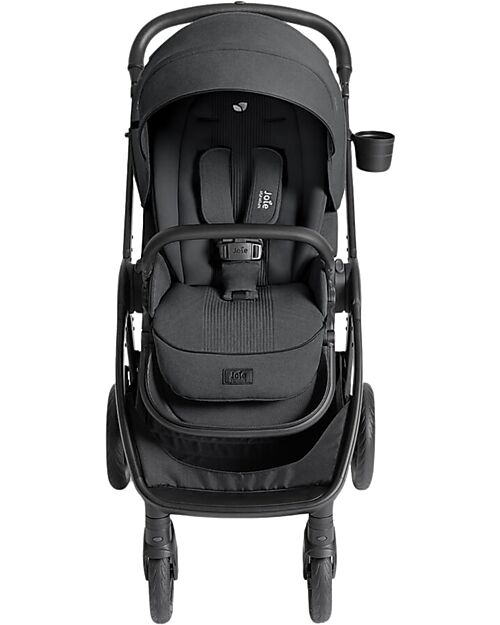Joie Passeggino Finiti 4 in 1 - Ebony - Parapioggia e Adattatori Inclusi Passeggini Classici