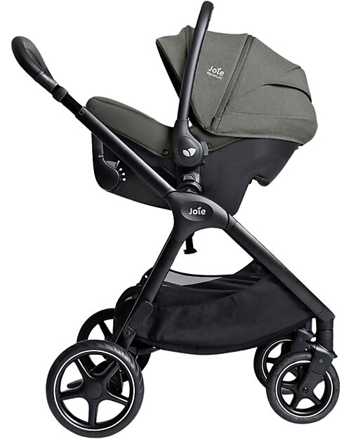 Joie Passeggino Finiti 4 in 1 - Evergreen - Parapioggia e Adattatori Inclusi Passeggini Classici