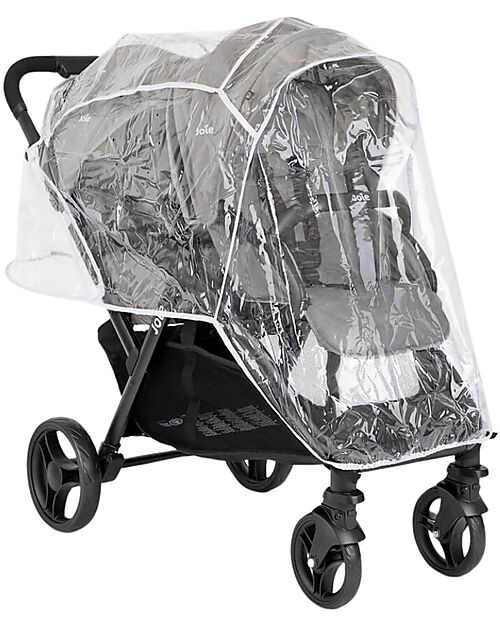 Joie Passeggino Fratellare Evalite Duo - Pebble - dalla Nascita ai 15kg Passeggini Gemellari