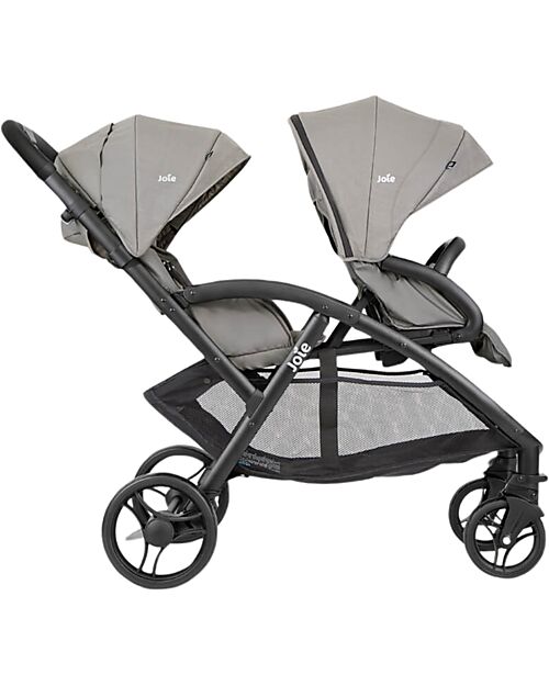 Joie Passeggino Fratellare Evalite Duo - Shale - dalla Nascita ai 15kg Passeggini Gemellari
