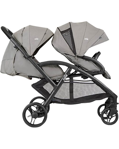 Joie Passeggino Fratellare Evalite Duo - Shale - dalla Nascita ai 15kg Passeggini Gemellari