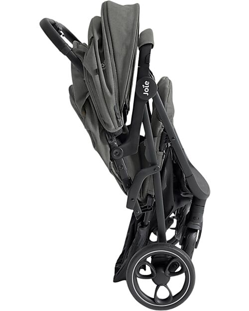 Joie Passeggino Gemellare/Fratellare Estrella - Evergreen - con Parapioggia Incluso Passeggini Gemellari