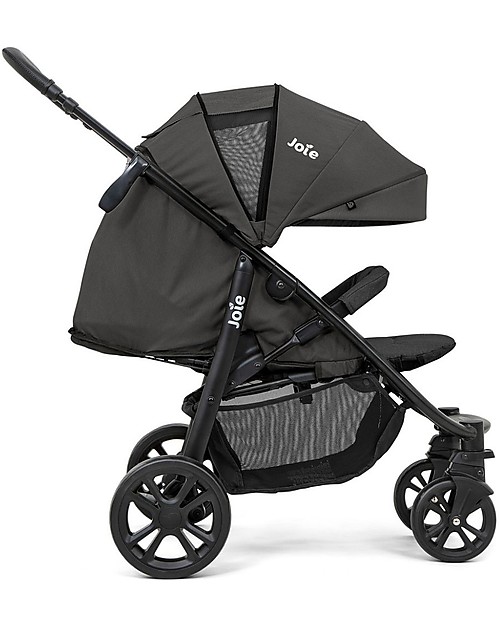 Joie Passeggino Litetrax 4 dlx - Coal - Chiusura Rapida e Compatta Passeggini Classici