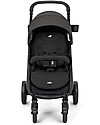 Joie Passeggino Litetrax 4 dlx - Coal - Chiusura Rapida e Compatta Passeggini Classici