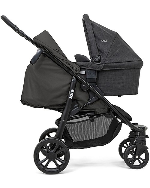 Joie Passeggino Litetrax 4 dlx - Coal - Chiusura Rapida e Compatta Passeggini Classici