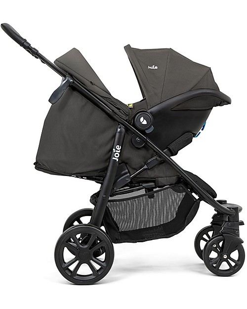 Joie Passeggino Litetrax 4 dlx - Coal - Chiusura Rapida e Compatta Passeggini Classici