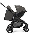 Joie Passeggino Litetrax 4 dlx - Coal - Chiusura Rapida e Compatta Passeggini Classici