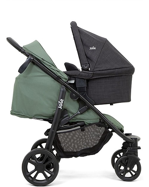 Joie Passeggino Litetrax 4 dlx -  Laurel - Chiusura Rapida e Compatta Passeggini Classici