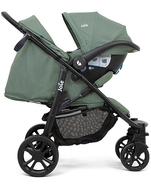 Joie Passeggino Litetrax 4 dlx -  Laurel - Chiusura Rapida e Compatta Passeggini Classici