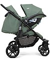 Joie Passeggino Litetrax 4 dlx -  Laurel - Chiusura Rapida e Compatta Passeggini Classici