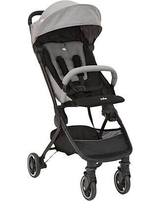 Joie Passeggino Pact Lite - Gray Flannel - Ultraleggero - Compatto e Trasportabile a Tracolla! Passeggini Leggeri