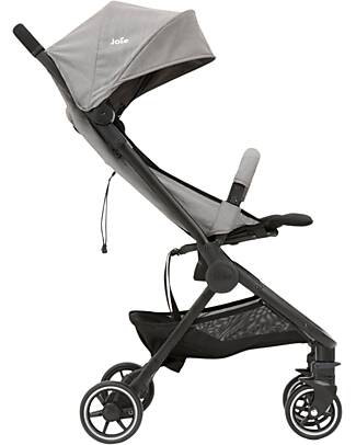 Joie Passeggino Pact Lite - Gray Flannel - Ultraleggero - Compatto e Trasportabile a Tracolla! Passeggini Leggeri