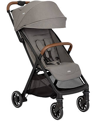 Joie Passeggino Pact Pro - Pebble - 6,3 kg - Include Parapioggia e Adattatori Passeggini Leggeri