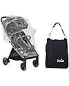 Joie Passeggino Pact Pro - Shale - 6,3 kg - Include Parapioggia e Adattatori Passeggini Leggeri